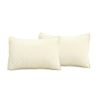 King/CAL King Lightweight Cotton Linen Ivory Reversible 3-PC Quilt Set