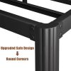 Queen Heavy Duty Metal Bed Frame with Round Edge Legs - 2,000 lb. Max Weight