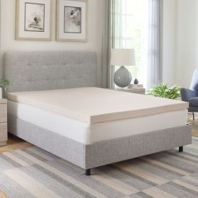 3-Inch Copper Infused Memory Foam Mattress Topper - King