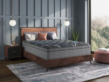 Restonic Comfort Care 14" Hybrid Mattress, Individual Pocketed Coil Mattress , Medium Comfort, Twin