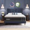 King Size Mattress, 13 Inch Memory Foam Mattress Bed in A Box, Innerspring Hybrid King Size Mattress for Pressure Relief, Motion Isolation,