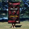 NBA Miami Heat Dominion Personalized Beach Towel 30×60 Inches