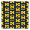 Michigan Wolverines Rotary Queen Bed In a Bag Set