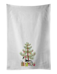 NEW Great Dane Christmas Tree Kitchen Towel Set of 2 White Dish Towels Decorative Bathroom Hand towel for Hand, Face, Hair, Yoga, Tea, Dishcloth