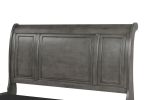 Meade G8905A-QB Queen Bed , Gray
