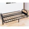 Black Adjustable Futon Frame