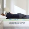 3-Inch Green Tea Infused Memory Foam Mattress Topper - Queen