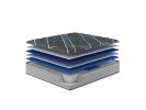 Restonic Comfort Care 14" Hybrid Mattress, Individual Pocketed Coil Mattress , Medium Comfort, King