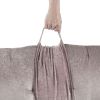 Poly Chenille Lounge Floor Pillow Cushion Blush 27" x 74"