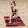 NBA Chicago Bulls Dominion Personalized Beach Towel 30×60 Inches