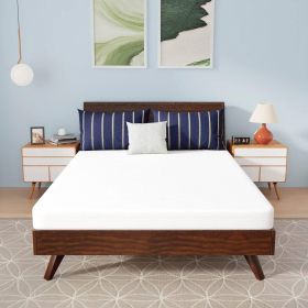 Charcoal Infused Memory Foam Mattress with Removable Cover (thickness: 5-inch, size: Full)