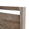 FarmHouse Traditional Rustic Pine Platform Bed