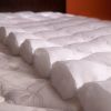 Plush Baffle Box Stitch Mattress Pad / Topper