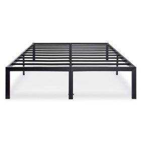 Sturdy Metal Platform Bed Frame - Holds up to 2,200 lbs (size: King)