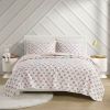 2-Piece Stripes Reversible Rainbows Cotton Quilt Set