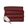 Soft Warm Fleece Electric Heated Throw Blanket