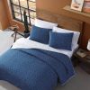 Dots and Stripes 100-Percent Cotton Reversible Quilt Set