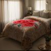 Heavy Plush Soft King Size Blankets, Mink Velvet Fleece Blanket - Printed Raschel Bed Blanket, Thick Raschel Printed Mink Blanket For Bed, Home