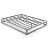 Modern Low Profile Heavy Duty Metal Platform Bed Frame