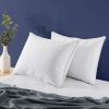 Set of 2 Machine Washable Down Feather Blend Pillow