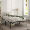 18-inch High Metal Platform Bed Frame with Under-bed Storage Space