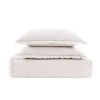 Farmhouse Microfiber Diamond Quilted Bedspread Set Frayed Edges