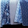 Boho Floral Birds Reversible Quilt Set