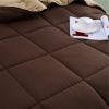 Traditional Microfiber Reversible 3 Piece Comforter Set