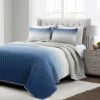 Lightweight Polyester Fabric 3 Piece Quilt Set