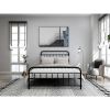 Bed Frame with Rounded Headboard Footboard