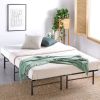 Bed Frame with Bamboo Wood Slats