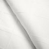 White Diamond Jacquard 3 PCS Comforter Set