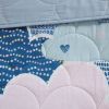 Kids Unicorn Clouds Quilt Coverlet Bedspread Set