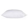 Cotton Bed Pillow with Down Alternative Polyester Fiber Fill