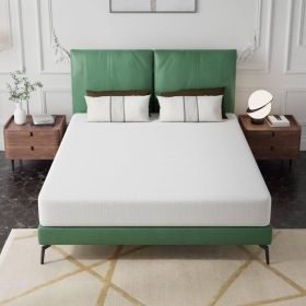 8-inch Thick Medium Firm Cool Gel Memory Foam Mattress (size: King)