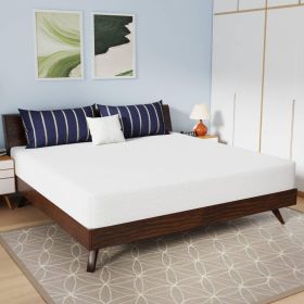 10-inch Charcoal Infused Memory Foam Mattress with Removable Cover (size: King)