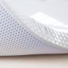 3-inch Memory Foam Mattress Topper with Removeable Baffle Box Cover