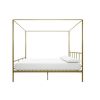 Canopy Bed Frame with Headboard and Footboard