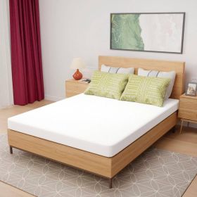 5-inch Charcoal Infused Memory Foam Mattress with Removable Cover (size: Queen)