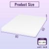 5-inch Charcoal Infused Memory Foam Mattress with Removable Cover