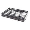 Metal Boxspring Mattress Foundation with Jacquard Cover