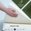 2-inch Thick Plush High Density Foam Mattress Topper Pad - Medium Firm