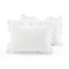 Lightweight Ruffle Reversible Oversized 3 Piece Quilt Set