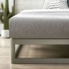 Modern Heavy Duty Low Profile Metal Platform Bed Frame