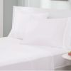 4-Piece Cotton Blend Jersey Sheet Set in White