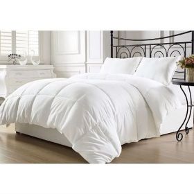 Hypoallergenic Down Alternative Comforter (Color: White, size: Queen)