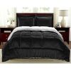 3-Piece Ultra Soft Sherpa Wrinkle Resistant Comforter Set