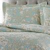 3-Piece Reversible Cotton Quilt Set with Floral Pattern