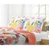 Cotton Quilt Set Multi-Color Floral Pattern