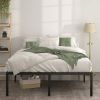 18-inch Metal Platform Bed Frame with Under-Bed Storage Space